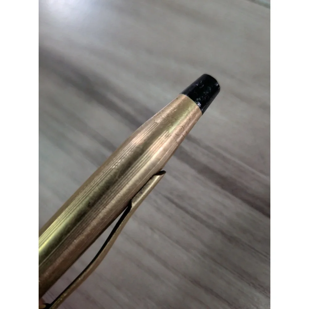 Vintage Cross Mechanical Pencil 1/20 12 KT Gold Filled Made In USA ( WORKING )